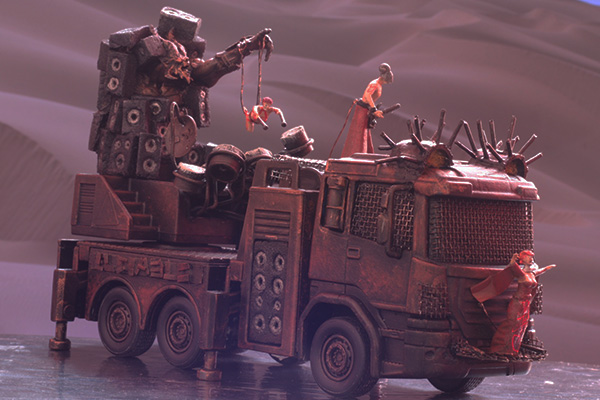 voiture gaslands camion